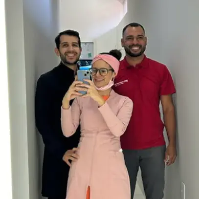 Resultado de tratamento estético dental